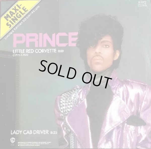 画像1: Prince - Little Red Corvette (Dance Mix)/Lady Cab Driver  12" 