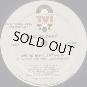 画像: Zena Dejonay - I've Got To Find A Way  12"