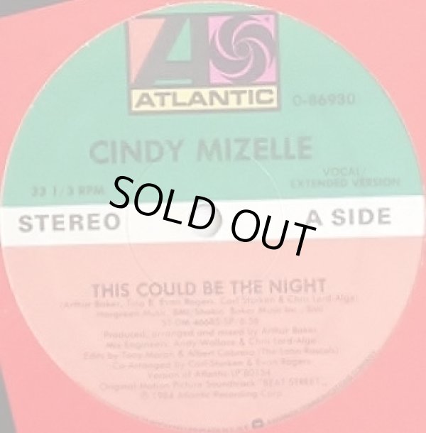 画像1: Cindy Mizelle - This Could Be The Night  12"
