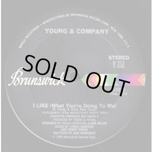 画像: Young & Company - I Like (What You're Doing To Me)   12" 