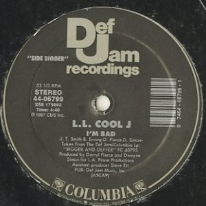 画像: LL Cool J - I'm Bad/Get Down  12"