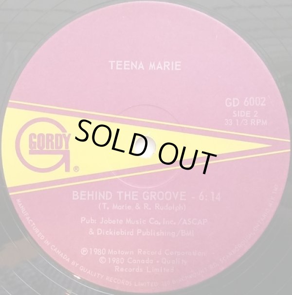 画像2: Teena Marie - I Need Your Lovin'/Behind The Groove  12" 