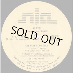 画像: Aleem (Featuring Leroy Burgess) - Release Yourself  12"