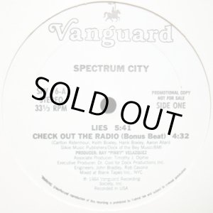 画像: Spectrum City - Lies/Check Out The Radio   12"