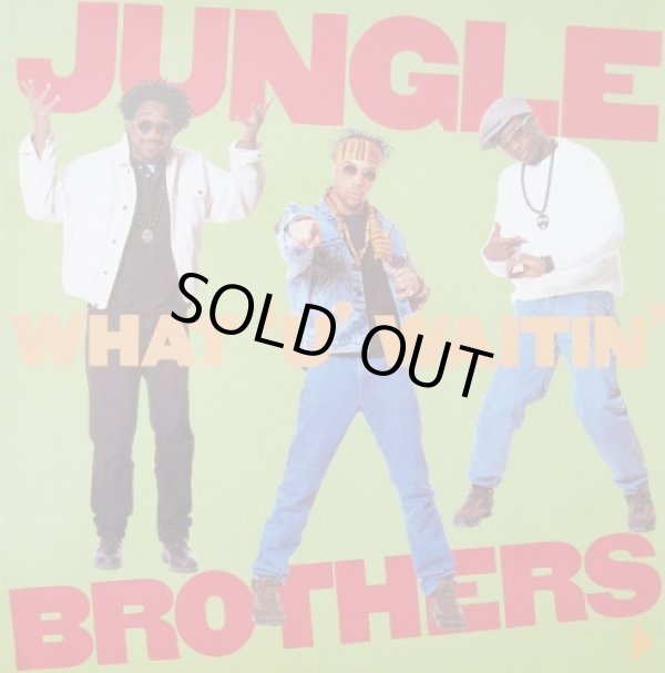 画像1: Jungle Brothers - What "U" Waitin' "4"?/J. Beez Comin' Through  12" 