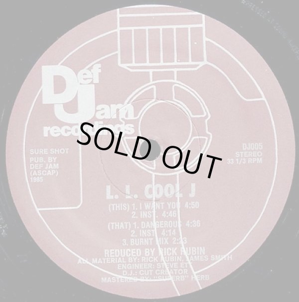 画像1: LL Cool J - I Want You/Dangerous  12"