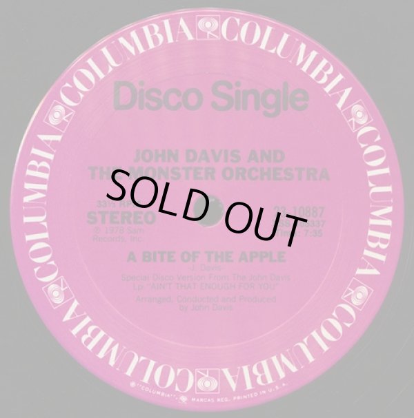 画像2: John Davis And The Monster Orchestra - Ain't That Enough For You/A Bite Of The Apple  12"