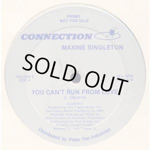 画像: Maxine Singleton - You Can't Run From Love  12" 