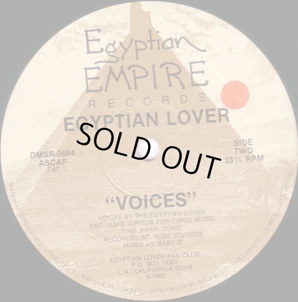 画像2: Egyptian Lover - Girls/Voices  12" 