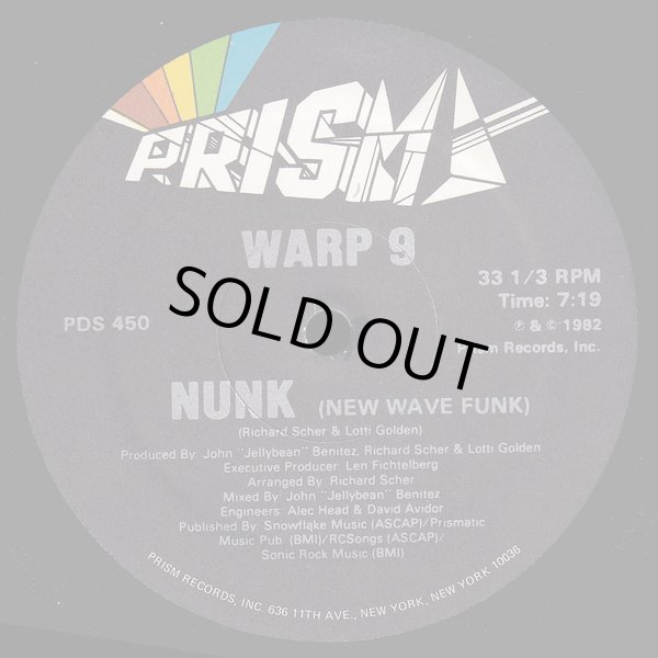 画像1: Warp 9 - Nunk  12"