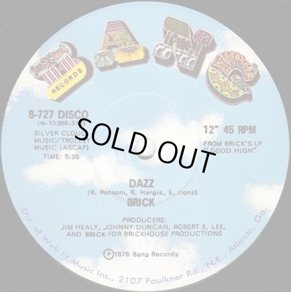 画像1: Brick - Dazz/Music Matic  12"  
