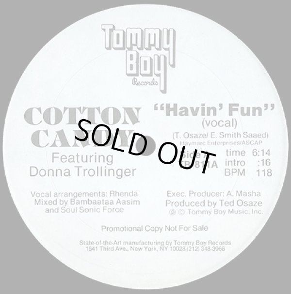 画像1: Cotton Candy - Havin' Fun 12"