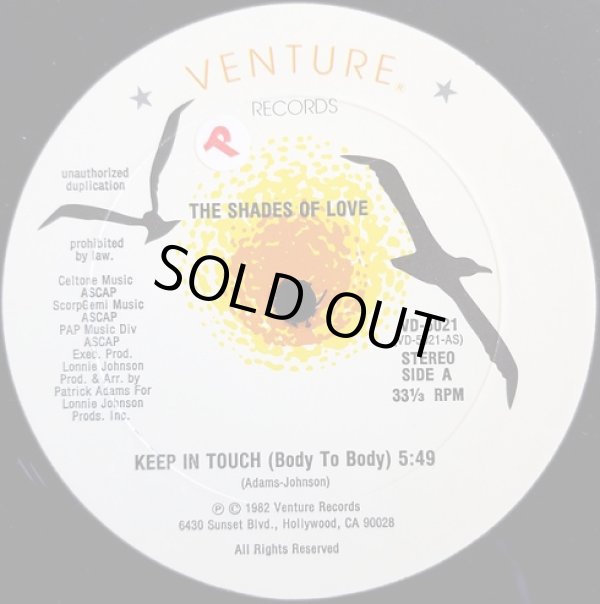 画像1: The Shades Of Love - Keep In Touch (Body To Body)  12"