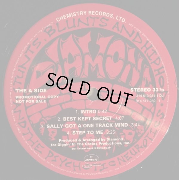 画像2: Diamond And The Psychotic Neurotics - Stunts, Blunts, & Hip Hop  2LP