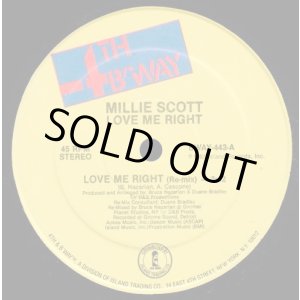 画像: Millie Scott - Love Me Right  12"