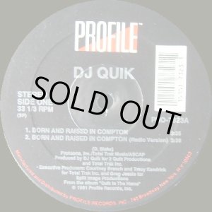 画像: DJ Quik - Born And Raised In Compton/Sweet Black Pussy  12" 