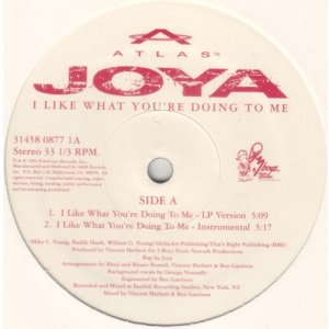 画像: Joya - I Like What You're Doing To Me   12"
