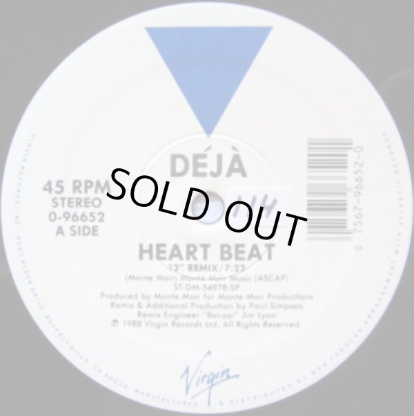 画像1: Deja (Aurra) - Heart Beat/Some Things Turn Around  12" 