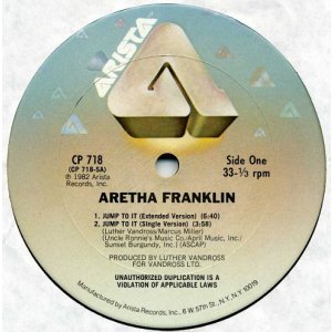 画像: Aretha Franklin - Jump To It/Just My Daydream  12"