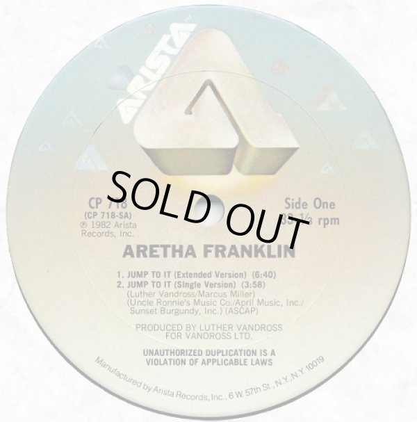 画像1: Aretha Franklin - Jump To It/Just My Daydream  12"