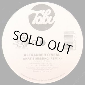 画像: Alexander O'Neal - What's Missing 12"