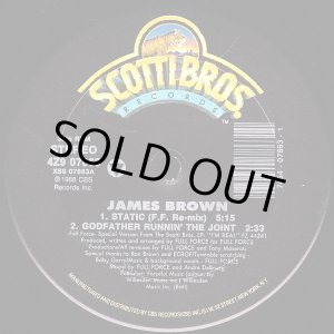 画像: James Brown - Static/Godfather Runnin' The Joint/No Static 12"