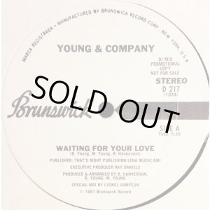 画像: Young & Company - Waiting On Your Love 12"
