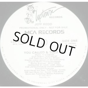 画像: Jeff Redd - You Called & Told Me (5Vers Promo)  12"