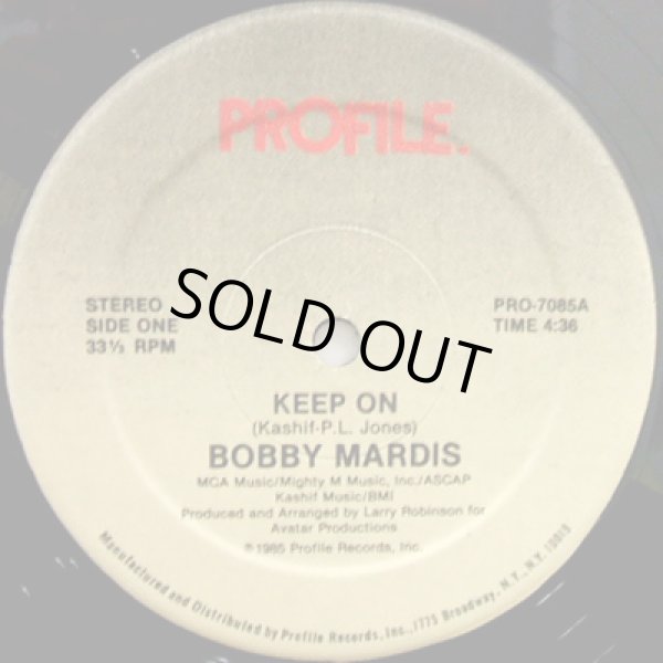 画像1: Bobby Mardis - Keep On  12"