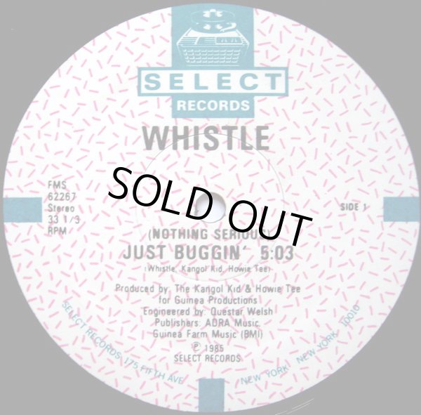 画像1: Whistle‎ - (Nothing Serious) Just Buggin'  12"