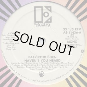 画像: Patrice Rushen - Haven't You Heard  12"