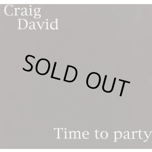 画像: Craig David - Time To Party/Apartment 543/Can't Be Messing Around/Last Night  12"
