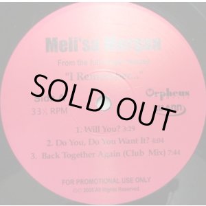 画像: Meli'sa Morgan - I Remember Sampler  12" 