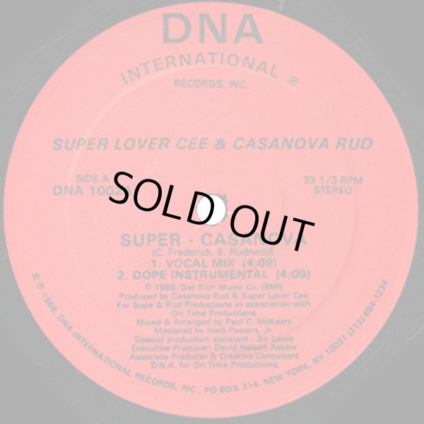 画像1: Super Lover Cee & Casanova Rud	 - Super Casanova  12"
