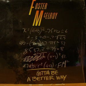 画像: Foster McElroy feat Stetsasonic - Gotta Be A Better Way  12"