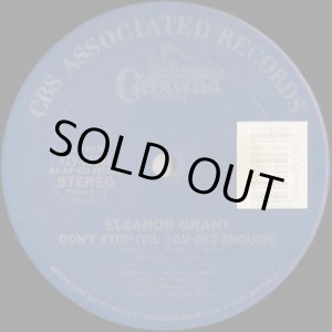 画像: Eleanor Grant - Don't Stop (Til You Get Enough)/Love You Too Much To Give Up  12"