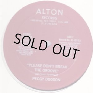 画像: Peggy Dodson - Please Don't Break The Groove 12"
