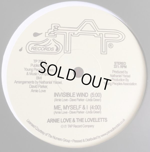 画像1: Arnie Love & The Loveletts - Invisible Wind/Me, Myself & I/We Had Enough  12"