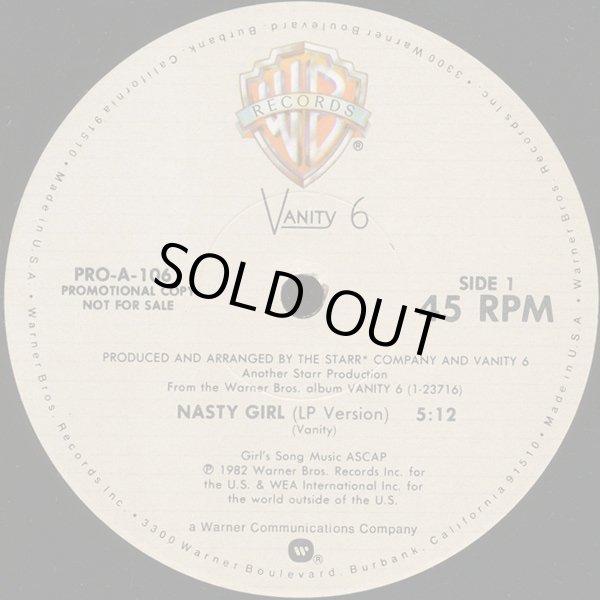 画像1: Vanity 6 - Nasty Girl  12"