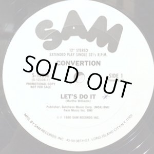 画像: Convertion/(Four Flights) - Let's Do It/All I Want Is You  12" 