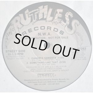 画像: N.W.A. - Gangsta Gangsta/Something Like That/Quiet On The Set/Something 2 Dance 2  12"