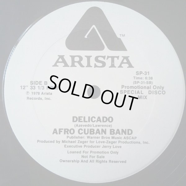 画像2: Afro Cuban Band - Black Widow Woman/Delicado  12" 