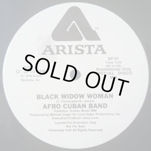 画像: Afro Cuban Band - Black Widow Woman/Delicado 12"