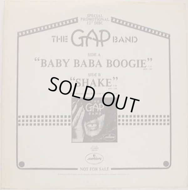 画像1: The Gap Band - Baby Baba Boogie/Shake  12"