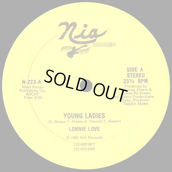 画像1: Lonnie Love - Young Ladies  12"