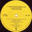 画像1: Gwen Guthrie - It Should Have Been You/Getting Hot   12"