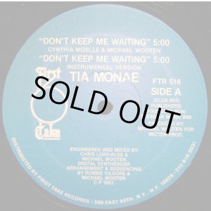 画像: Tia Monae - Don't Keep Me Waiting   12" 