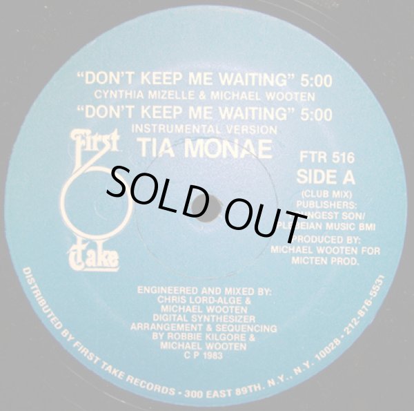 画像1: Tia Monae - Don't Keep Me Waiting   12" 