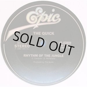 画像: The Quick - Rhythm Of The Jungle/To Prove My Love 12"