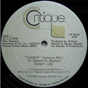 画像: Toney Lee - Teaser 12"